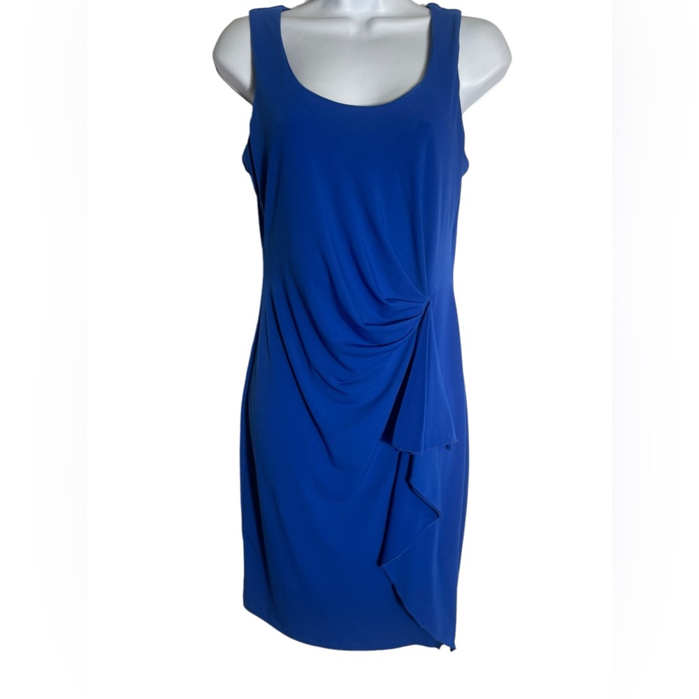 Calvin Klein‎ dress size 6 bright sapphire royal blue dress PERFECT 💙💙